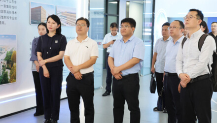 Shandong Provincial Financial Office and High-tech Zone leaders visited Chunguang Technology Group to inspect financial innovation achievements