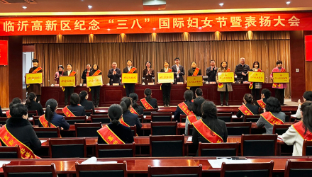  Chunguang Technology Group's Warehouse Management Course was awarded the title of "Model Worker for Achievements and Achievements" by female employees in Linyi High tech Zone